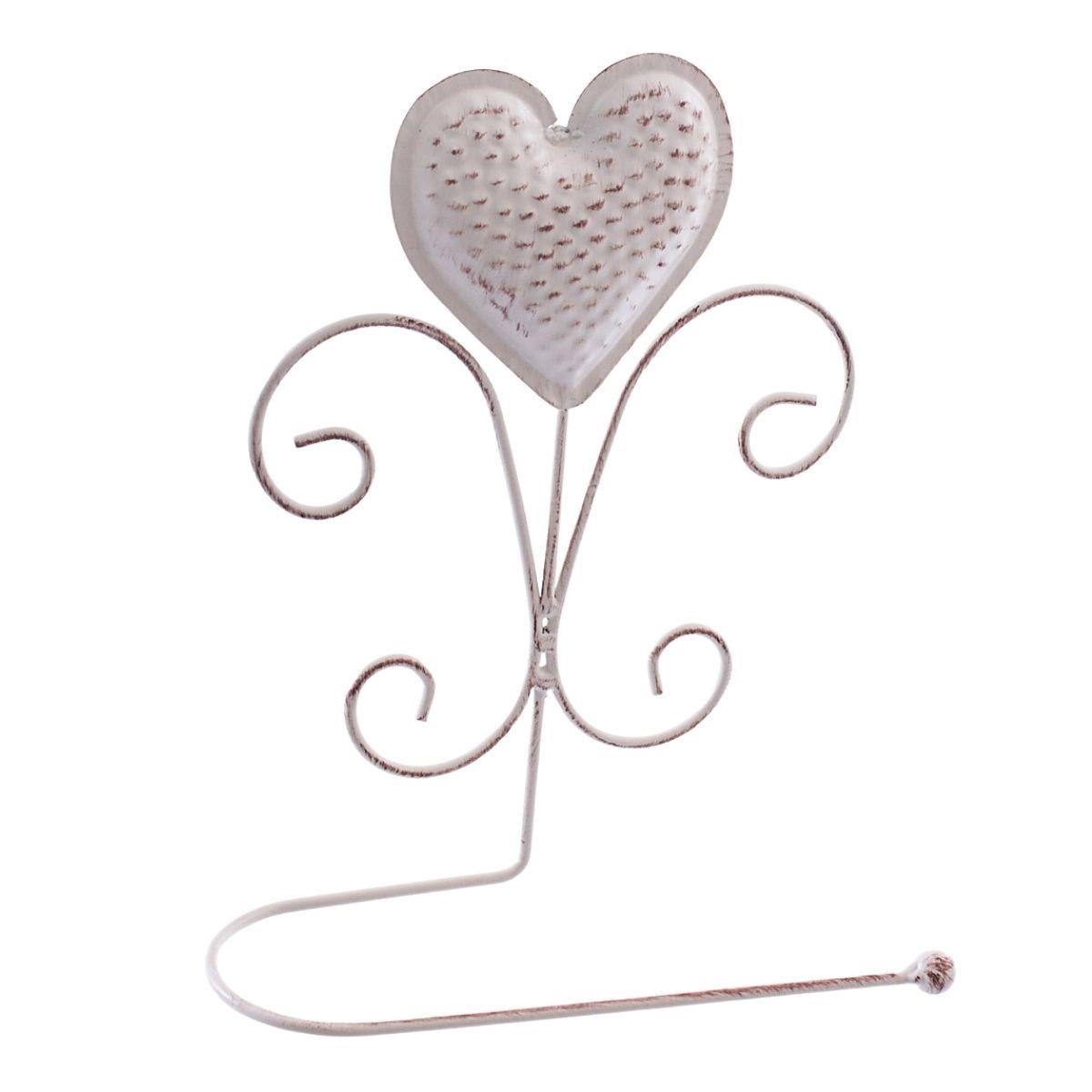 Portarotolo in metallo bianco 20X7H25