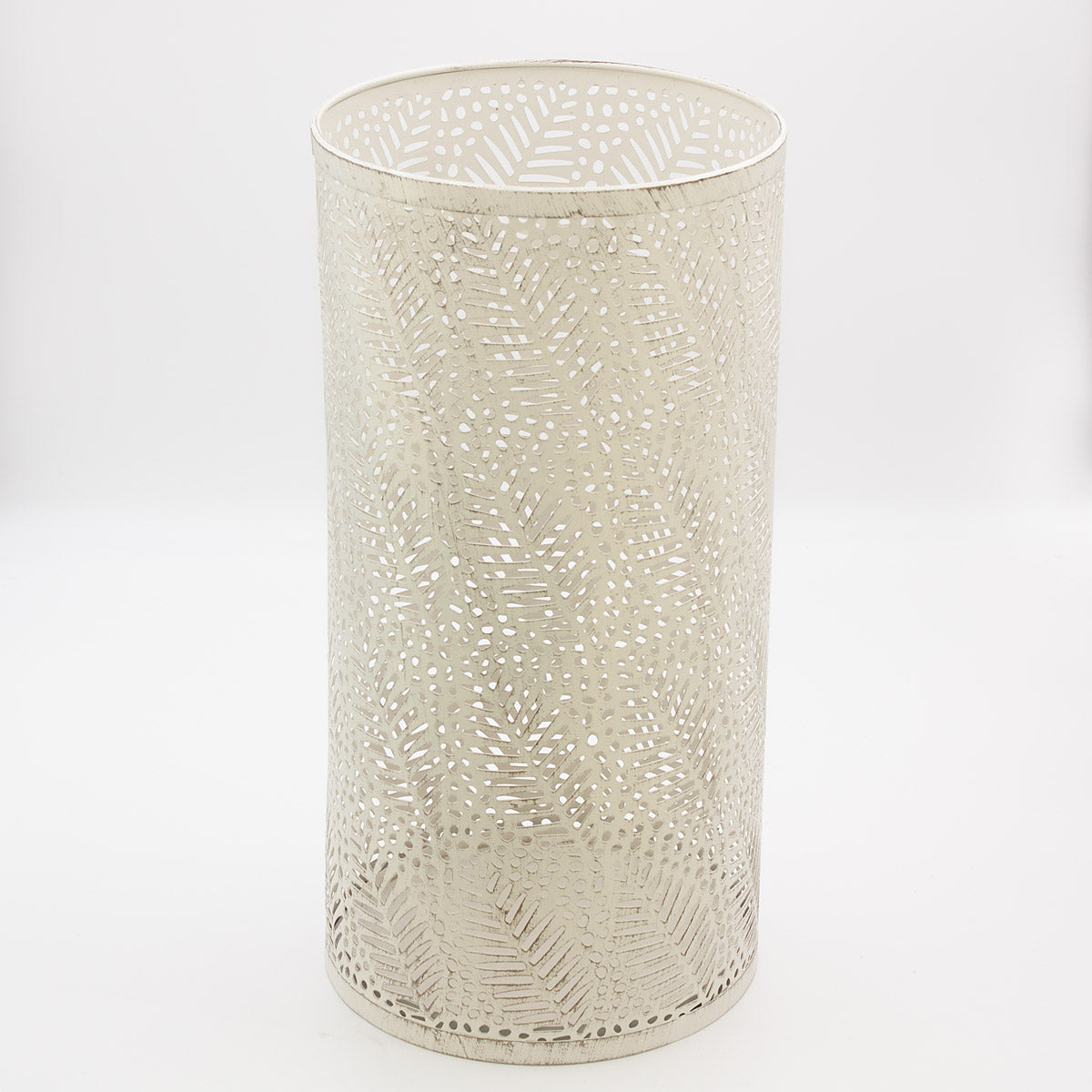 Portaombrelli in metallo avorio Ø24H48