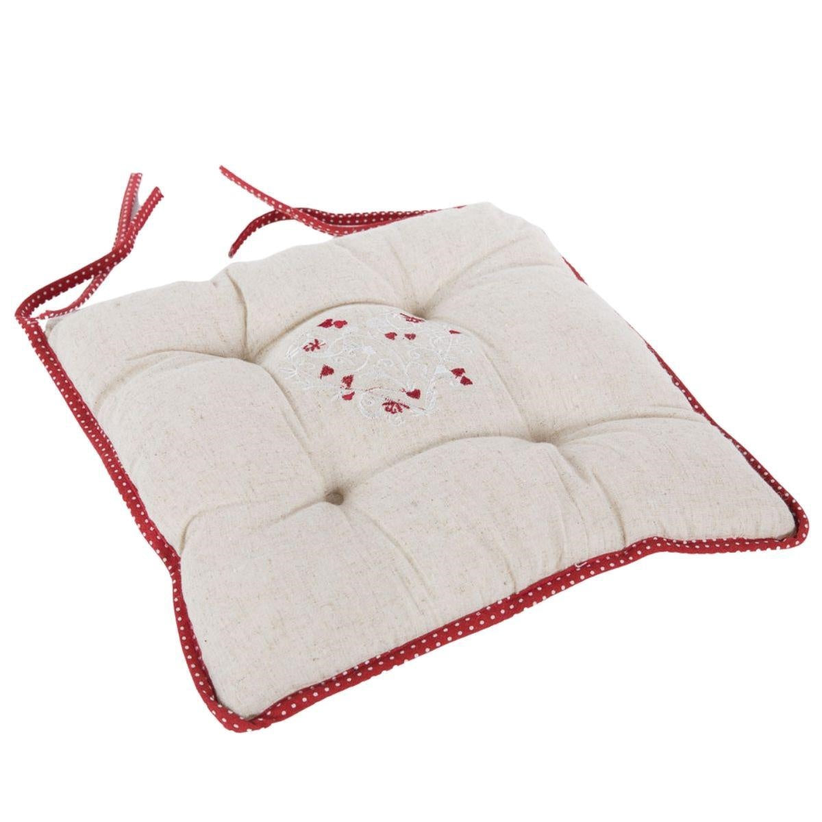 Cuscino imbottito in cotone 40x40