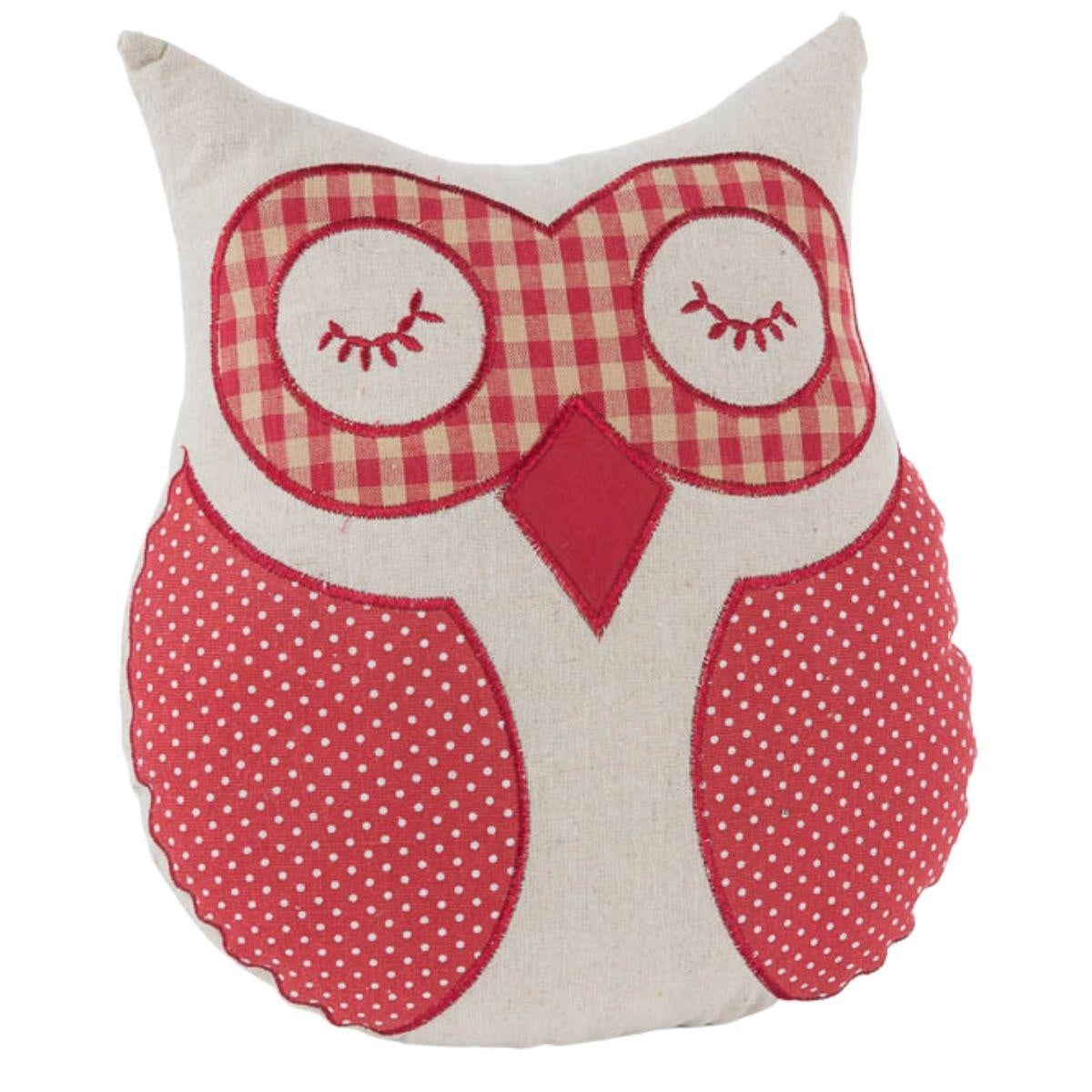 Cuscino imbottito gufo 30H34