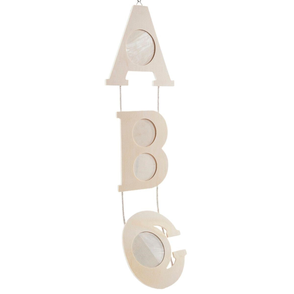 Portafoto lettere 20x60