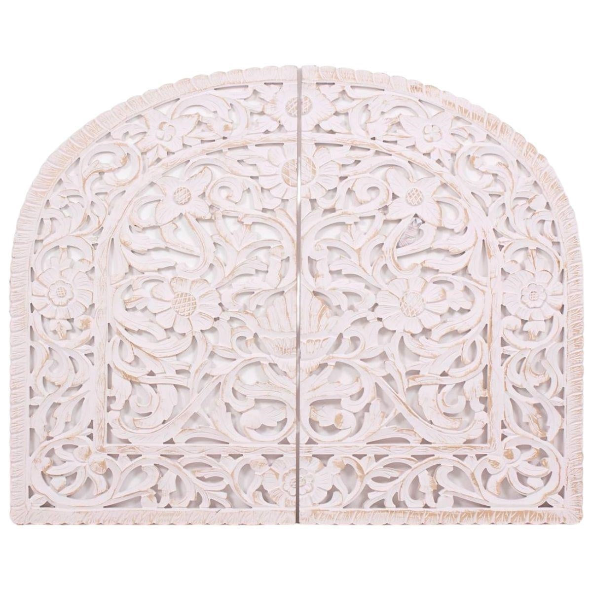 Pannello decorativo in mdf bianco 120x2H150