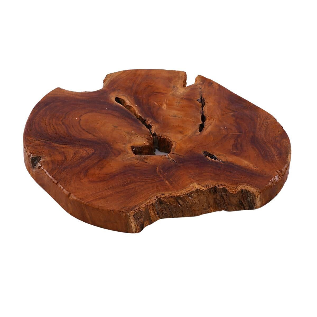 Tagliere rotondo in teak Ø40H4