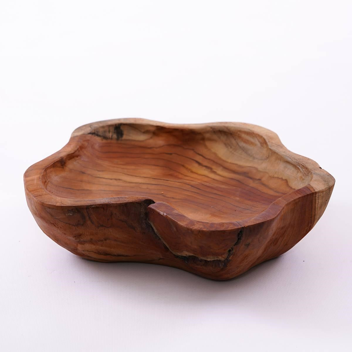 Ciotola in legno di teak Ø30H8