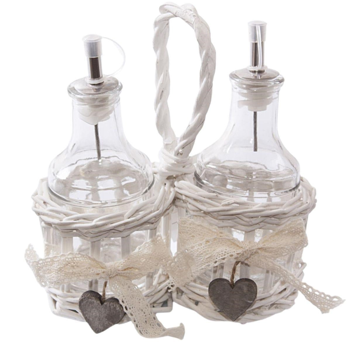 Cesto porta olio e aceto 14X9H18