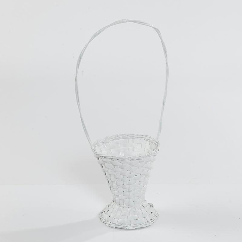 Cesto sposi bianco Ø30 cm