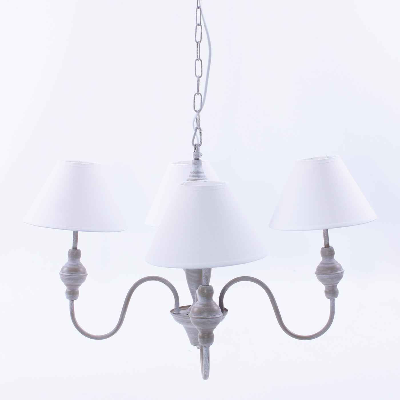 Lampadario in mdf 4 bracci Ø56