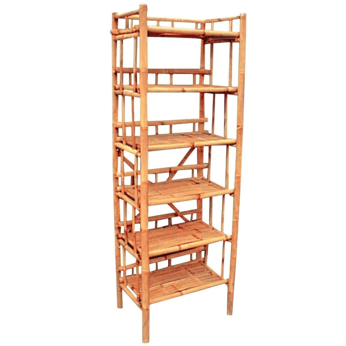 Libreria in bambù 80X40H210