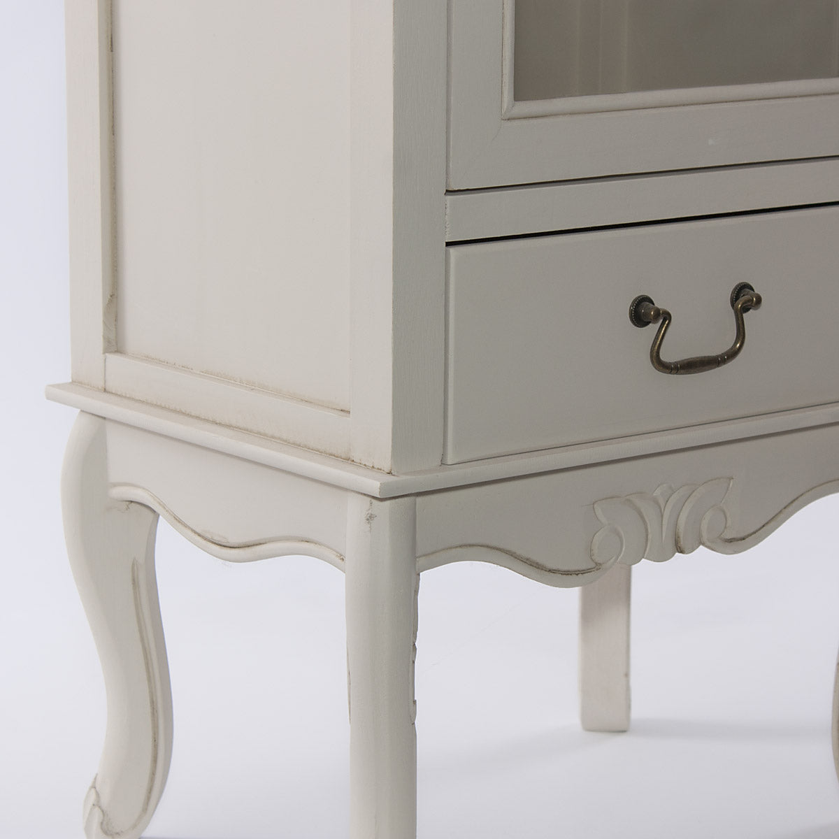 Vetrina in legno di Paulownia 48X35H135