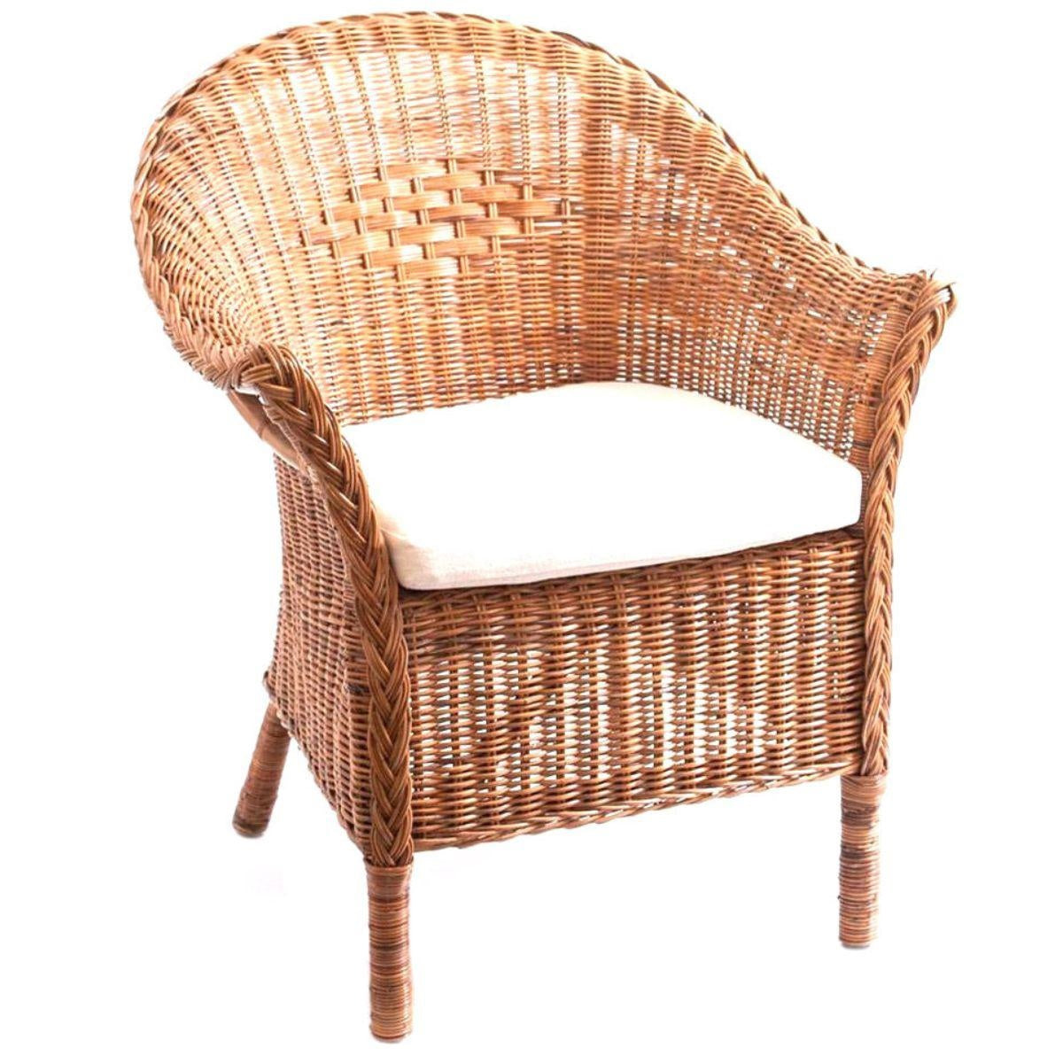 Poltrona in pulut "Alfa" 67,5X64,5H84