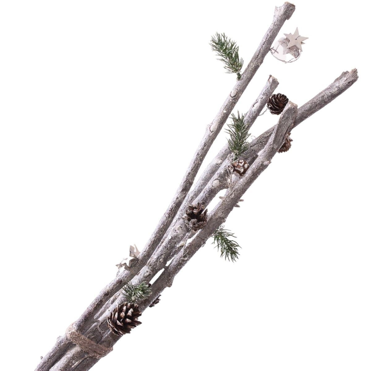 Decorazione ramo natalizio H80