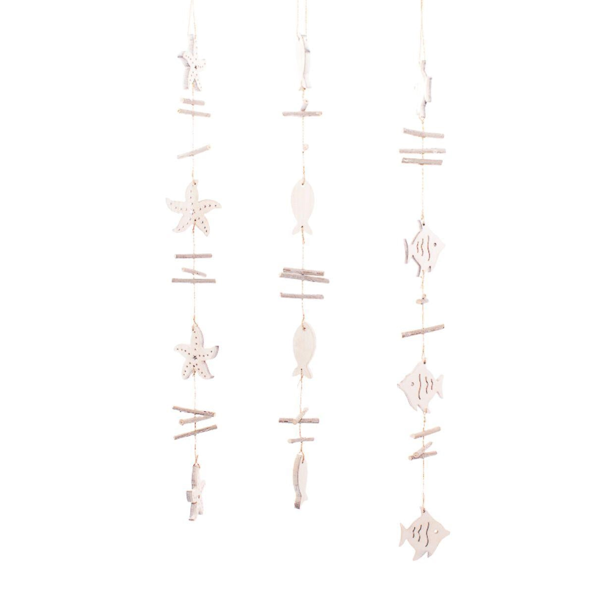 Ghirlanda decorativa marina in set di 3