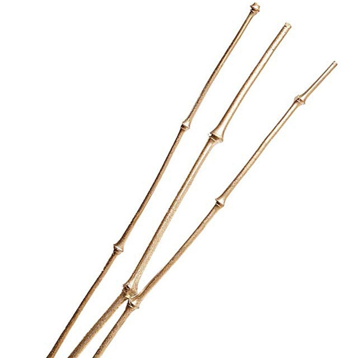 Bambù decorativo dorato H200