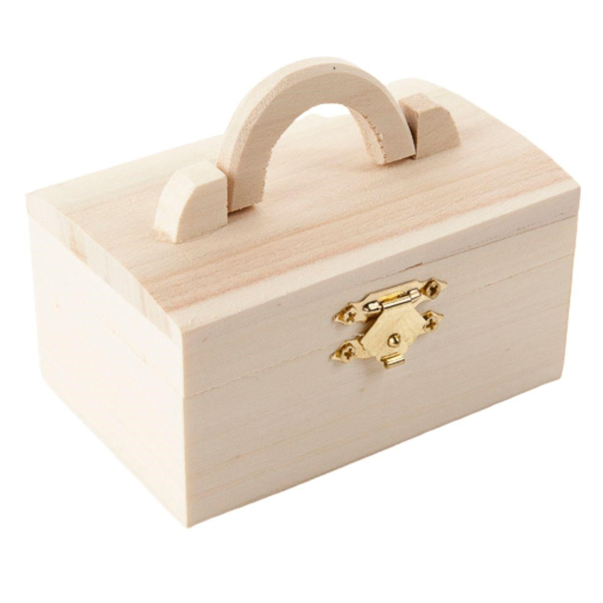 Cofanetto in legno per decoupage 10X6H5