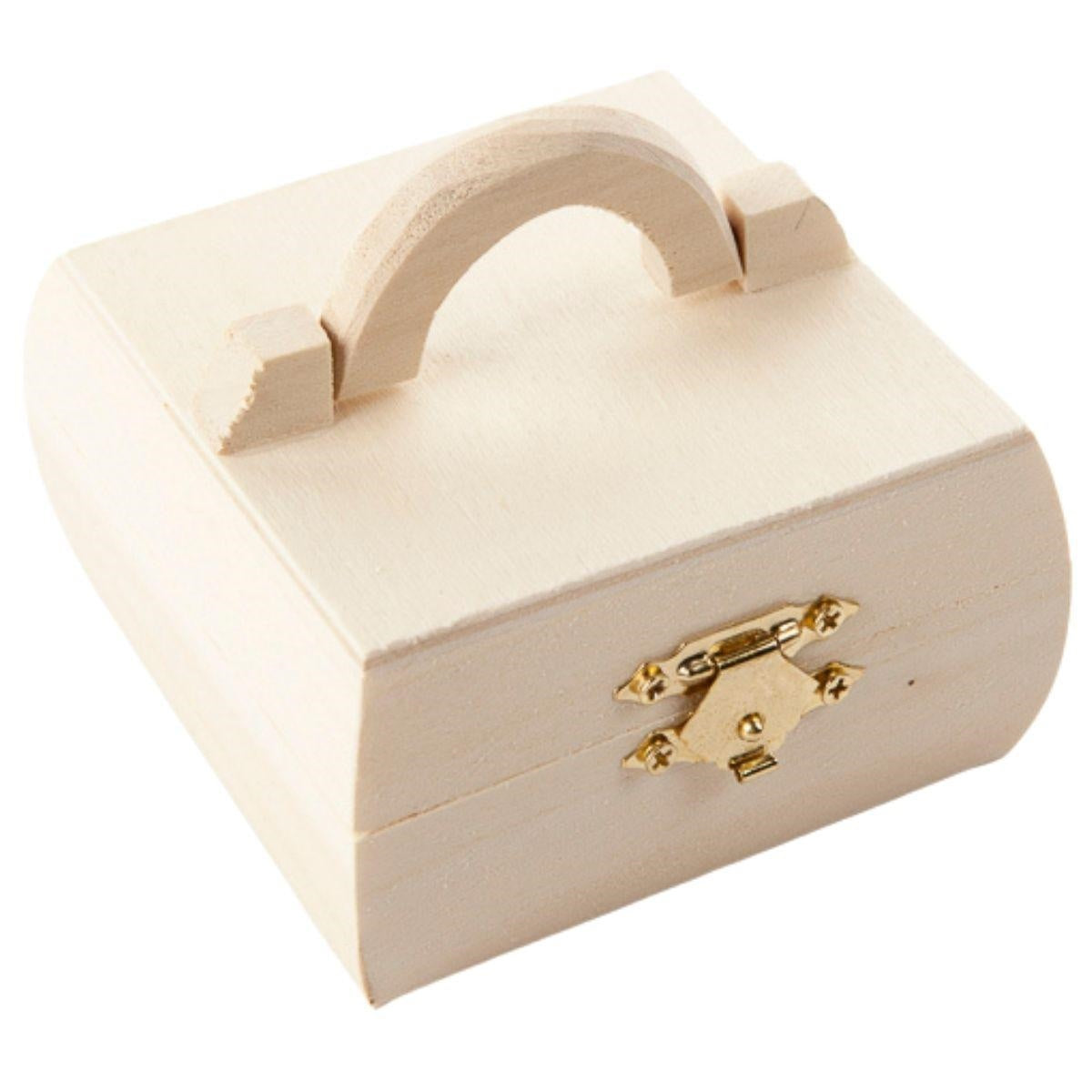 Cofanetto in legno per decoupage 8X8H5