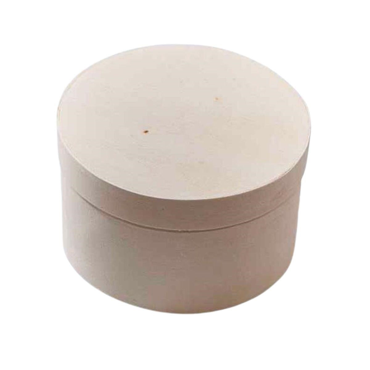 Scatola in legno Ø10H6