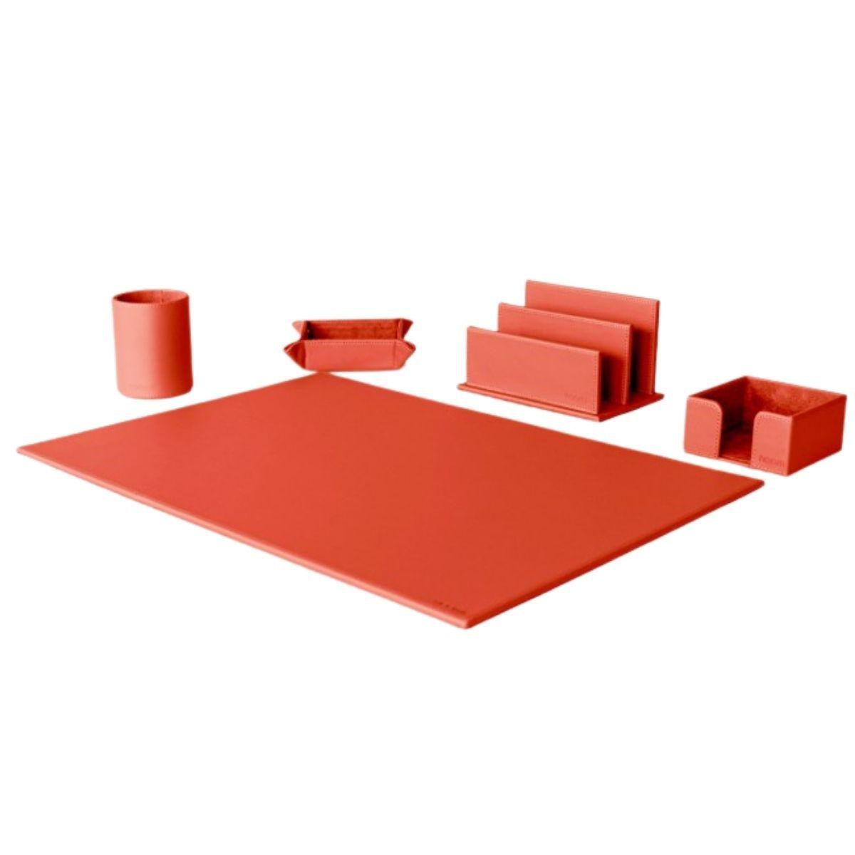 Completo per ufficio rosso