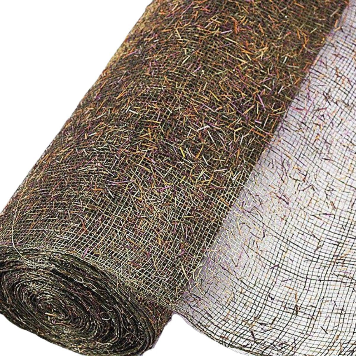 Rotolo in tessuto vegetale verde 9 mt